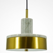 Подвесной светильник LIGHTERA Lucerne LE130L-23WA цвет плафона/подвески Белый, Латунь, цвет арматуры Латунь