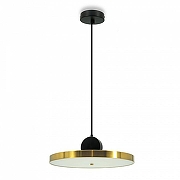 Подвесной светильник LIGHTERA Myanmar LE132L-1GA цвет плафона/подвески Латунь, цвет арматуры Черный-2