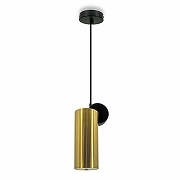 Подвесной светильник LIGHTERA Myanmar LE132L-1GC цвет плафона/подвески Золото, Черный, цвет арматуры Черный-1
