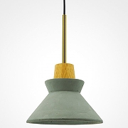 Подвесной светильник LIGHTERA Faroe LE133L-1W цвет плафона/подвески Серый, цвет арматуры Черный