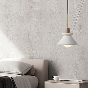 Подвесной светильник LIGHTERA Faroe LE133L-1W цвет плафона/подвески Серый, цвет арматуры Черный-4