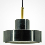 Подвесной светильник LIGHTERA Retba LE135L-18B цвет плафона/подвески Черный, цвет арматуры Латунь