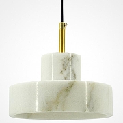 Подвесной светильник LIGHTERA Retba LE135L-18W цвет плафона/подвески Белый, цвет арматуры Латунь