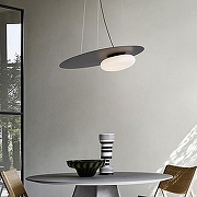 Подвесной светильник LIGHTERA Waddy LE140L-48B цвет плафона/подвески Белый, Черный, цвет арматуры Черный-5