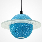 Подвесной светильник LIGHTERA Albury LE141L-20A цвет плафона/подвески Голубой, цвет арматуры Черный