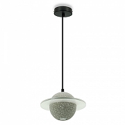 Подвесной светильник LIGHTERA Albury LE141L-20S цвет плафона/подвески Серый, цвет арматуры Черный-4