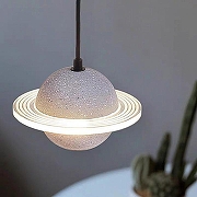 Подвесной светильник LIGHTERA Albury LE141L-20S цвет плафона/подвески Серый, цвет арматуры Черный-5