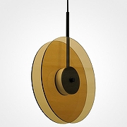 Подвесной светильник LIGHTERA Echuka LE142L-28BR цвет плафона/подвески Коричневый, цвет арматуры Черный