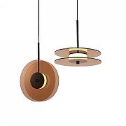 Подвесной светильник LIGHTERA Echuka LE142L-28BR цвет плафона/подвески Коричневый, цвет арматуры Черный-2