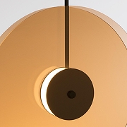 Подвесной светильник LIGHTERA Echuka LE142L-28BR цвет плафона/подвески Коричневый, цвет арматуры Черный-4