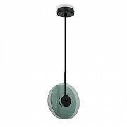 Подвесной светильник LIGHTERA Echuka LE142L-28S цвет плафона/подвески Серый, цвет арматуры Черный-1