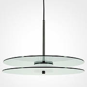 Подвесной светильник LIGHTERA Echuka LE142L-38S цвет плафона/подвески Серый, цвет арматуры Черный