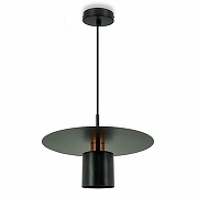 Подвесной светильник LIGHTERA Onitsha LE144L-35B цвет плафона/подвески Черный, цвет арматуры Черный-2
