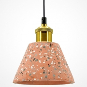 Подвесной светильник LIGHTERA Cairo LE145L-17P цвет плафона/подвески Розовый, цвет арматуры Черный