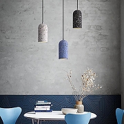 Подвесной светильник LIGHTERA Parana LE147L-18A цвет плафона/подвески Голубой, цвет арматуры Черный-3