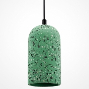 Подвесной светильник LIGHTERA Parana LE147L-18GR цвет плафона/подвески Зеленый, цвет арматуры Черный