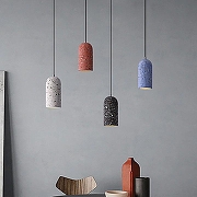 Подвесной светильник LIGHTERA Parana LE147L-18P цвет плафона/подвески Розовый, цвет арматуры Черный-3