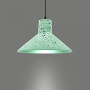 Подвесной светильник LIGHTERA Rosario LE148L-13GR цвет плафона/подвески Зеленый, цвет арматуры Черный-2