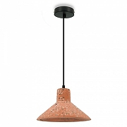 Подвесной светильник LIGHTERA Rosario LE148L-13P цвет плафона/подвески Розовый, цвет арматуры Черный-1