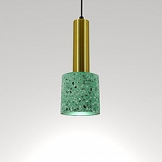 Подвесной светильник LIGHTERA Basel LE149L-25GR цвет плафона/подвески Зеленый, цвет арматуры Черный-2