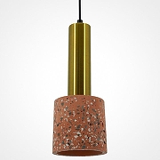 Подвесной светильник LIGHTERA Basel LE149L-25P цвет плафона/подвески Розовый, цвет арматуры Черный