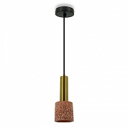 Подвесной светильник LIGHTERA Basel LE149L-25P цвет плафона/подвески Розовый, цвет арматуры Черный-2