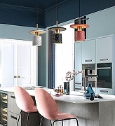 Подвесной светильник LIGHTERA Lawrence LE150L-40W цвет плафона/подвески Белый, цвет арматуры Черный-1