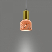 Подвесной светильник LIGHTERA Trois LE151L-13P цвет плафона/подвески Розовый, цвет арматуры Черный-2