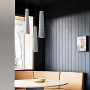 Подвесной светильник LIGHTERA Manaus LE154L-28S цвет плафона/подвески Серый, цвет арматуры Черный-3