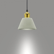 Подвесной светильник LIGHTERA Juba LE157L-1SA цвет плафона/подвески Серый, цвет арматуры Черный-2