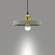 Подвесной светильник LIGHTERA Juba LE157L-1SC цвет плафона/подвески Серый, цвет арматуры Черный-1