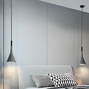 Подвесной светильник LIGHTERA Yangra LE160L-37S цвет плафона/подвески Серый, цвет арматуры Черный-5