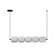 Подвесной светильник LIGHTERA Lavish LE162L-5W WIFI цвет плафона/подвески Белый, цвет арматуры Черный-3