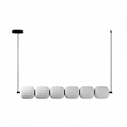 Подвесной светильник LIGHTERA Lavish LE162L-6W WIFI цвет плафона/подвески Белый, цвет арматуры Черный-6