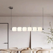 Подвесной светильник LIGHTERA Lavish LE162L-6W WIFI цвет плафона/подвески Белый, цвет арматуры Черный-10