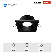 Встраиваемый светильник LIGHTERA Camry LE203RL-1B цвет Черный-4