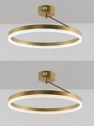 Светильник на штанге Natali Kovaltseva FINAM LED LAMPS 81121/3C цвет плафона/подвески Белый, цвет арматуры Золото-3