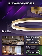 Светильник на штанге Natali Kovaltseva FINAM LED LAMPS 81121/3C цвет плафона/подвески Белый, цвет арматуры Золото-5