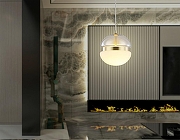 Подвесной светильник Ambrella Light LH LH11001 цвет плафона/подвески Белый, Золото, цвет арматуры Золото-6