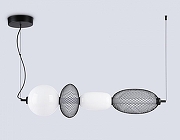 Подвесной светильник Ambrella Light LH LH11010 цвет плафона/подвески Белый, Черный, цвет арматуры Черный-2