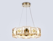 Подвесной светильник Ambrella Light LH LH31021 цвет плафона/подвески Оранжевый, цвет арматуры Латунь-3