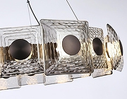 Подвесной светильник Ambrella Light LH LH31030 цвет плафона/подвески Светло-серый, цвет арматуры Серый-4