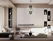 Подвесной светильник Ambrella Light LH LH41020 цвет плафона/подвески Прозрачный, Хром, цвет арматуры Черный-6