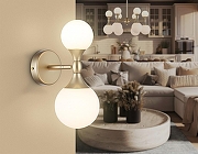 Бра Ambrella Light LH LH51053 цвет плафона/подвески Белый, цвет арматуры Золото-5