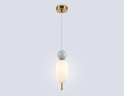 Подвесной светильник Ambrella Light LH LH53101 цвет плафона/подвески Белый, цвет арматуры Белый, Латунь-1