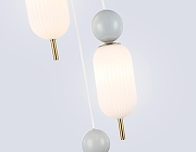 Подвесной светильник Ambrella Light LH LH53102 цвет плафона/подвески Белый, цвет арматуры Белый, Латунь-4