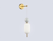 Бра Ambrella Light LH LH53108 цвет плафона/подвески Белый, цвет арматуры Белый, Латунь-2