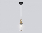 Подвесной светильник Ambrella Light LH LH55251 цвет плафона/подвески Прозрачный, цвет арматуры Латунь, Черный-1