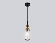 Подвесной светильник Ambrella Light LH LH55251 цвет плафона/подвески Прозрачный, цвет арматуры Латунь, Черный-2