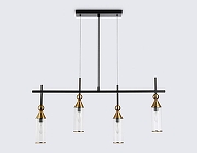 Подвесной светильник Ambrella Light LH LH55254 цвет плафона/подвески Прозрачный, цвет арматуры Латунь, Черный-3